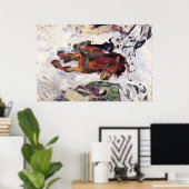 Edward Munch Art Painting Poster (Thuiskantoor)