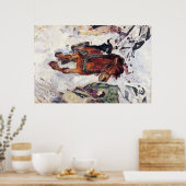 Edward Munch Art Painting Poster (Keuken)