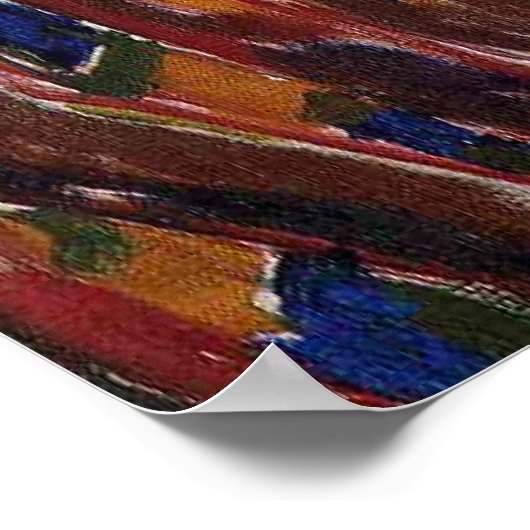 Edward Munch Art Painting Poster (Hoek)