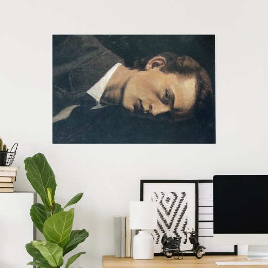 Edward Munch Art Painting Poster (Thuiskantoor)