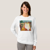 Edward Munch Art Painting T-shirt (Voorkant volledig)