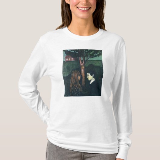 Edward Munch Art Painting T-shirt (Voorkant)
