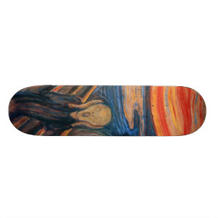 Edward Munch The Scream Persoonlijk Skateboard
