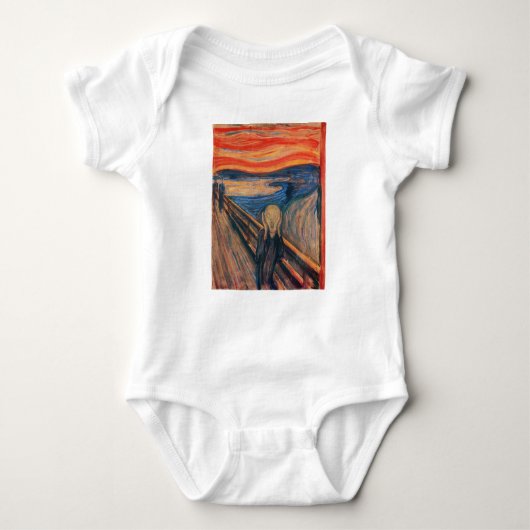 Edward Munch The Scream Romper (Voorkant)