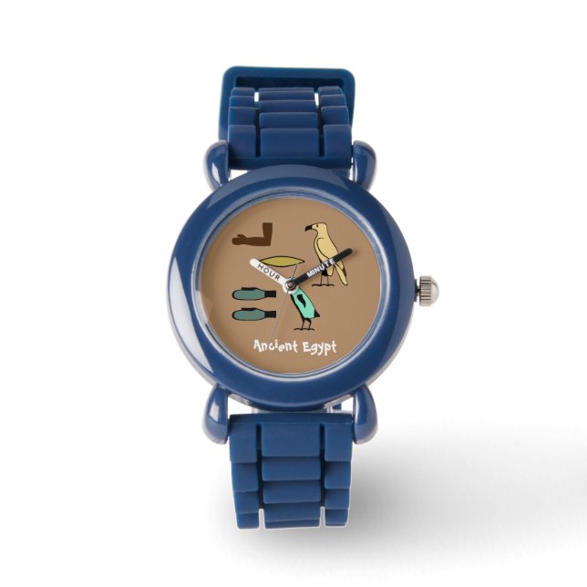 Edward Naam in hiërogliefen symbolen van het oude  Horloge (Voorkant)