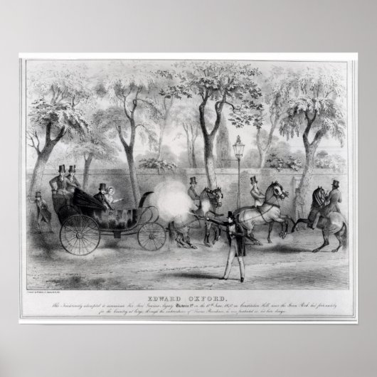 Edward Oxford's poging om koningin te asseren Poster (Voorkant)