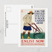 Edward Penfield Briefkaart (Voorkant / Achterkant)