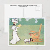 Edward Penfield Briefkaart (Voorkant / Achterkant)