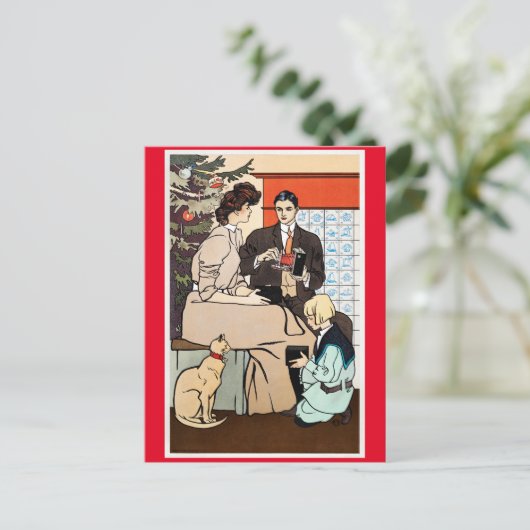 Edward Penfield Briefkaart (Staand voorkant)