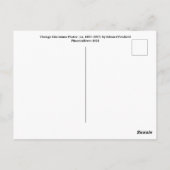 Edward Penfield Briefkaart (Achterkant)