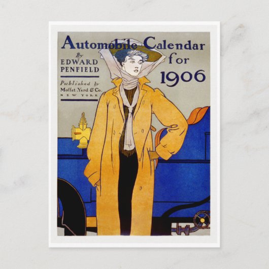 Edward Penfield Briefkaart (Voorkant)