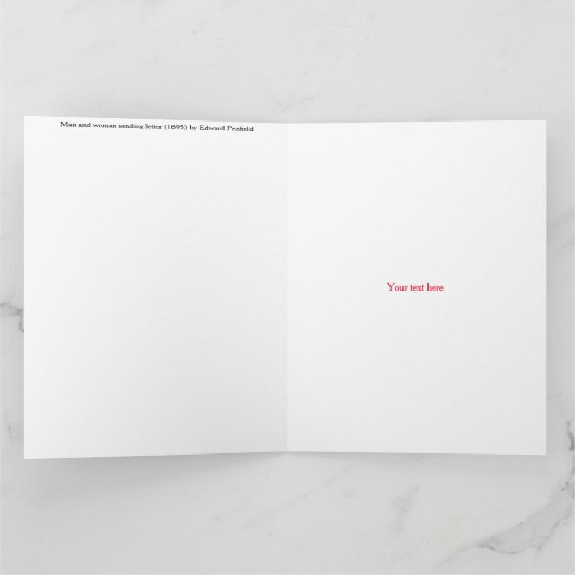 Edward Penfield Kaart (Binnen)