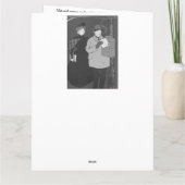 Edward Penfield Kaart (Achterkant)