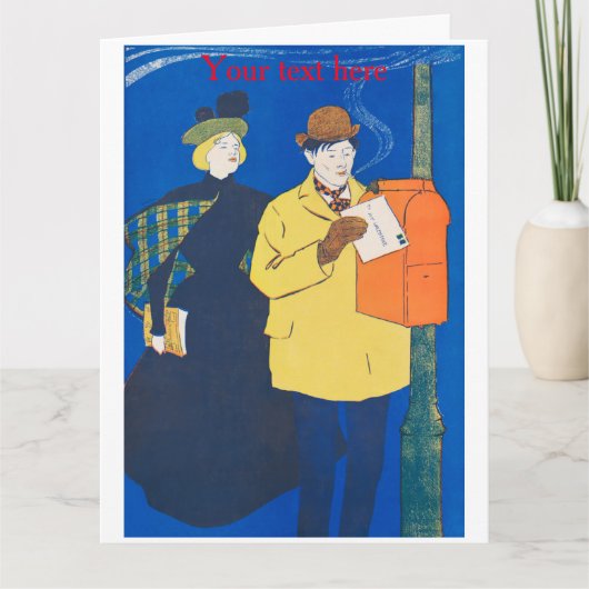 Edward Penfield Kaart (Voorkant)