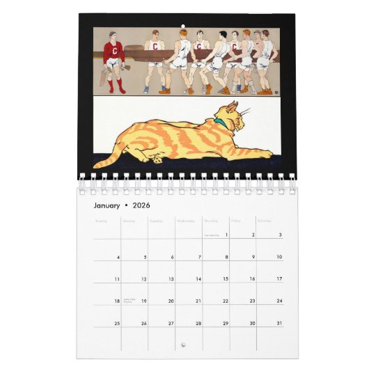 Edward penfield kalender (Jan 2026)