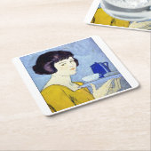 Edward Penfield Kartonnen Onderzetters (Schuin)