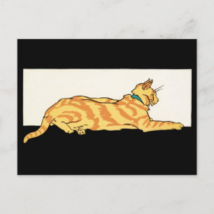 Edward Penfield -  kat Art Briefkaart