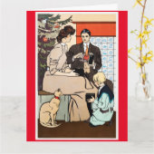 Edward Penfield Vouwansichtkaart Kaart (Gele Bloem)