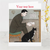 Edward Penfield Wenskaart Kaart (Gele Bloem)