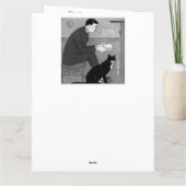 Edward Penfield Wenskaart Kaart (Achterkant)