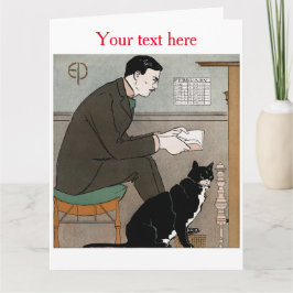 Edward Penfield Wenskaart Kaart