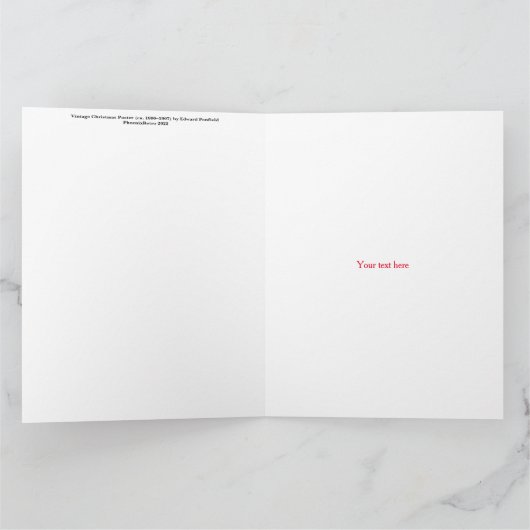 Edward Penfield Wenskaart Kaart (Binnen)