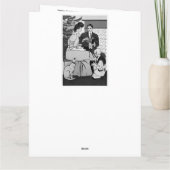 Edward Penfield Wenskaart Kaart (Achterkant)