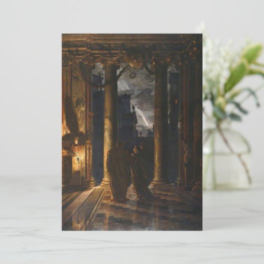 Edward Poynter - The Ides of March Kaart (Staand voorkant)