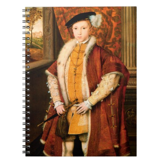 Edward, Prince of Wales (Edward VI of England) Notitieboek (Voorkant)