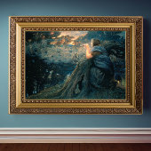 Edward Robert Hughes Fantazie za soumraku Poster