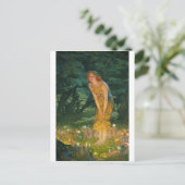 Edward Robert Hughes - Midzomer Eve Briefkaart (Staand voorkant)