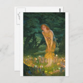 Edward Robert Hughes - Midzomer Eve Briefkaart (Voorkant / Achterkant)
