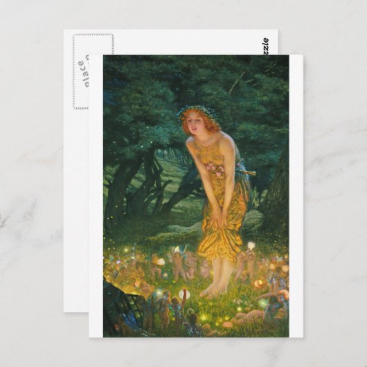 Edward Robert Hughes - Midzomer Eve Briefkaart (Voorkant / Achterkant)