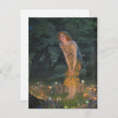 Edward Robert Hughes Midzomer Eve CC1101 Briefkaart (Voorkant / Achterkant)