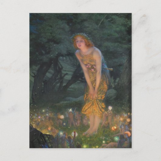 Edward Robert Hughes Midzomer Eve CC1101 Briefkaart (Voorkant)