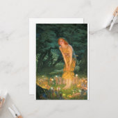 Edward Robert Hughes - Midzomer Eve Kaart (Voorkant / Achterkant in situ)