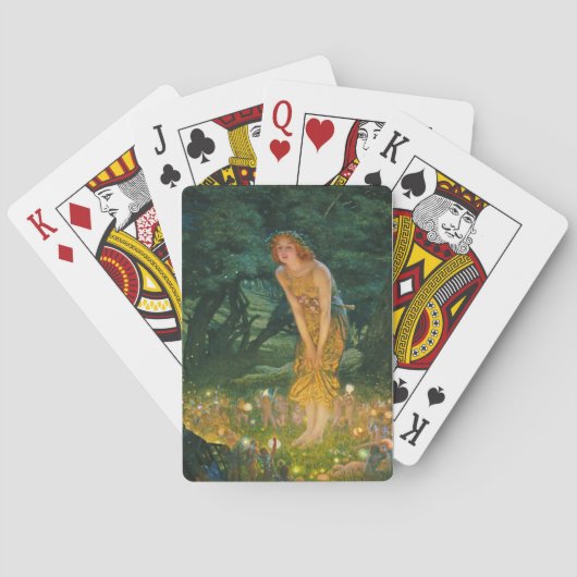 Edward Robert Hughes - Midzomer Eve Speelkaarten (Achterkant)