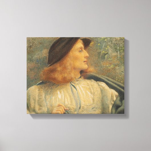 Edward Robert Hughes - Orlando Canvas Afdruk (Voorkant)