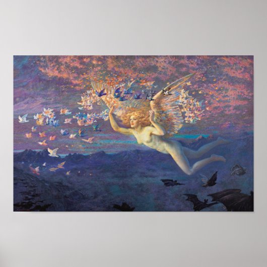 Edward Robert Hughes Wings van de ochtend CC1055 Poster (Voorkant)