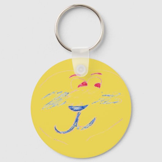 Edward Round Keyring Sleutelhanger (Voorkant)