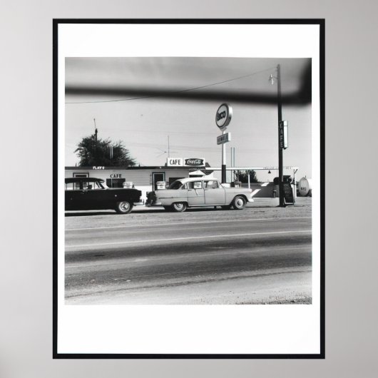Edward Ruscha - Enco - Conway, Texas (uit Five Vi Poster (Voorkant)