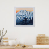 Edward Ruscha - Muur Raket - 2013 Poster (Keuken)
