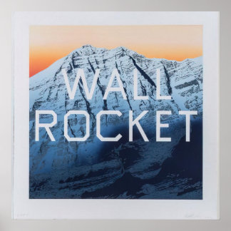 Edward Ruscha - Muur Raket - 2013 Poster