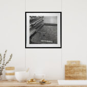 Edward Ruscha - Rooftop (Rooftops Series #2) - Pop Poster (Keuken)