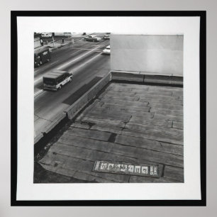 Edward Ruscha - Rooftop (Rooftops Series #2) - Pop Poster