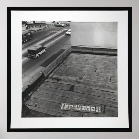 Edward Ruscha - Rooftop (Rooftops Series #2) - Pop Poster (Voorkant)