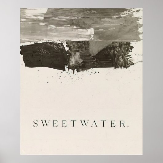 Edward Ruscha - Sweetwater - 1959 Poster (Voorkant)