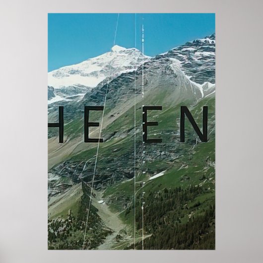 Edward Ruscha - The End #87 - 2010 Poster (Voorkant)