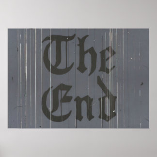 Edward Ruscha - The Final End - 1991 Poster