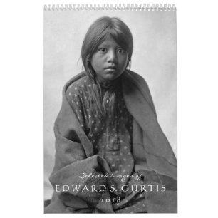 Edward S. Curtis Indianen 2018 Agenda Kalender